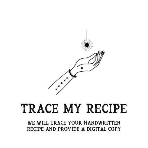 We Will Trace Your Recipe and Provide a JPEG Image