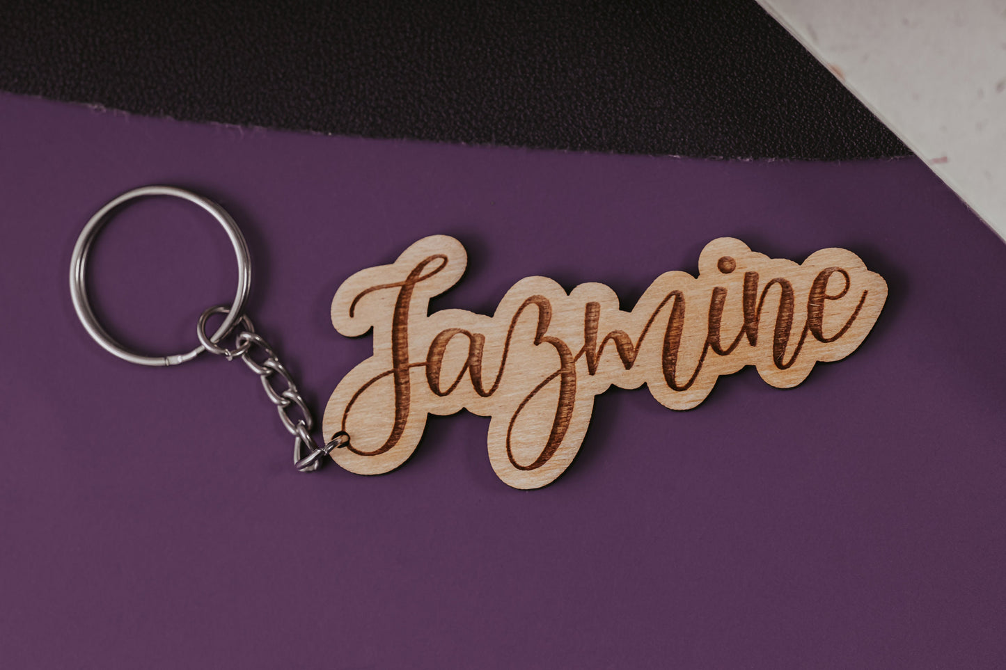 Girls Lunch Box Personalized Wooden Name Keychain Gift For Teens Women Custom Engraved Name Diaper Bag Gift Key Ring For Car Keys Lunch Box