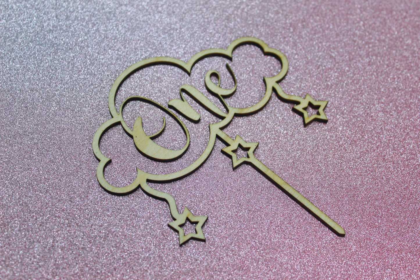 Baby Girls Cloud And Stars Cake Topper For Her, Girls Cute Cloud Sky Themed Cake Decoration for Girl