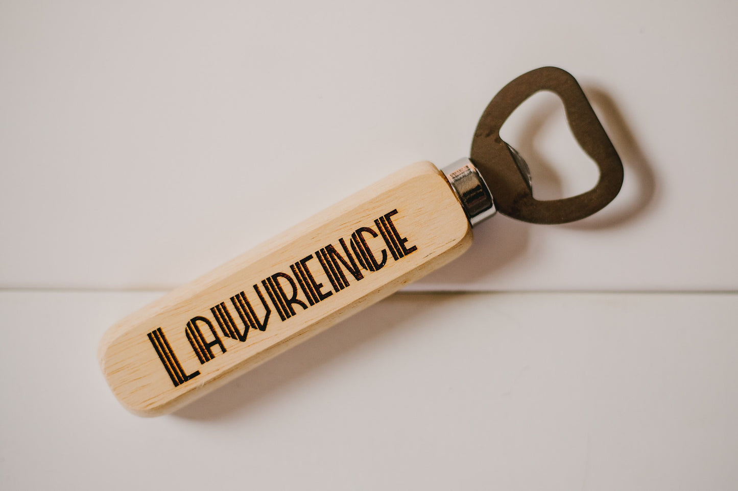 Custom Name Wooden Engraved Bottle Opener Gift For Him, Personalized Father’s Day Gift For Dad