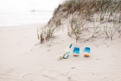 Beach Themed Wine Glasses Gift For Her, Beach Lover Gift Set For Couples, Beach Themed Wedding Gift Set