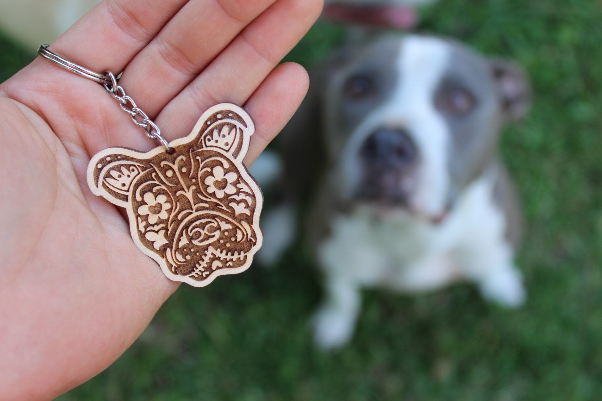 Frenchie Keychain for Dog Lovers